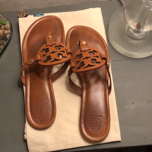 Tory Burch Shoes - Tory Burch Vintage Vachetta Miller Sandals Size 9